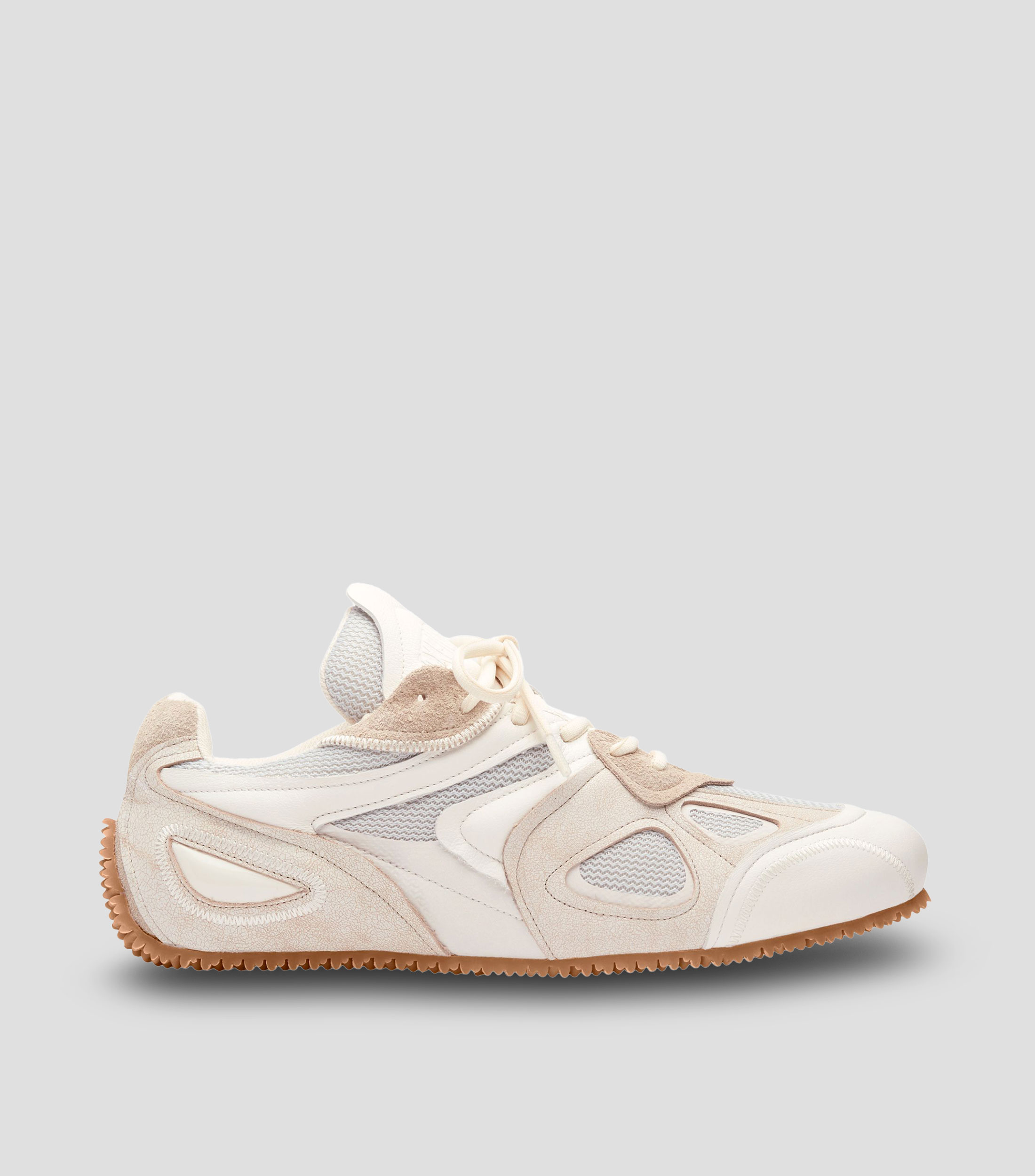 Tenis casual en piel Hombre